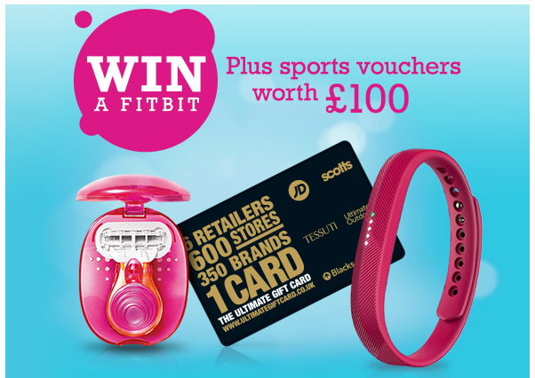Win Free Fitbit and Â£100 Sports Vouchers